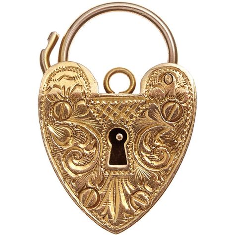 Annina Vogel Vintage Gold Engraved Heart Lock Charm ($335) ❤ liked on Polyvore featuring jewelry, pendants, extras, hearts, gold charms, vintage heart charms, gold pendant, vintage gold jewelry and charm pendant Vintage Heart Pendant, Hearts Vintage, Locks And Keys, Old Keys, Antique Keys, Key Jewelry, Pendant Heart, Heart Lock, I Love Heart