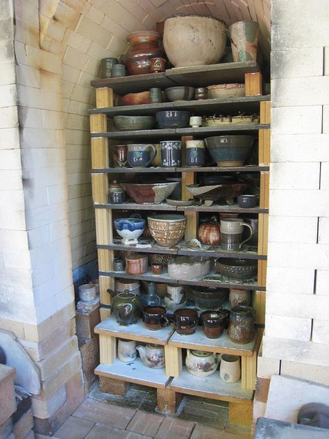 GEP Kiln opening Wooden Dishes, Artist Loft, Kiln, Pottery Studio, Art Studio, Wine Rack, Carving, Sculpture, Ceramics