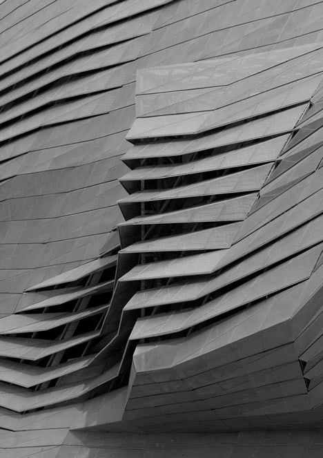 Le Manoosh, Deconstructivism, Parametric Architecture, Dalian, Parametric Design, International Conference, Conference Center, Building Facade, Architecture Exterior