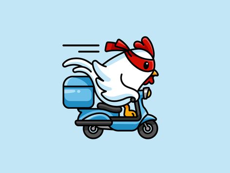 Alfrey Davilla, Chicken Delivery, Chicken Brands, Chicken Drawing, Chicken Logo, Chicken Illustration, Meat Delivery, Chicken Pictures, Chicken Shop