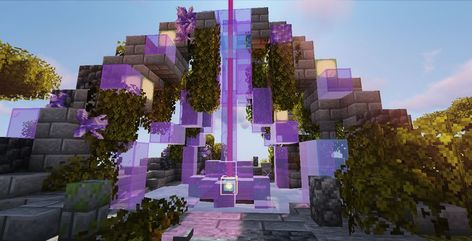 Beacon Minecraft, Minecraft Architecture, Minecraft Buildings, Minecraft Building, Minecraft Projects, Minecraft Ideas, Minecraft Designs, Minecraft Houses, Minecraft