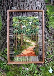 Tapestry Loom, Weaving Loom Diy, Weaving Loom Projects, Weaving Wall Hanging, Weaving Tutorial, Loom Projects, Landscape Quilts, Woven Wall Art, Diy Weaving