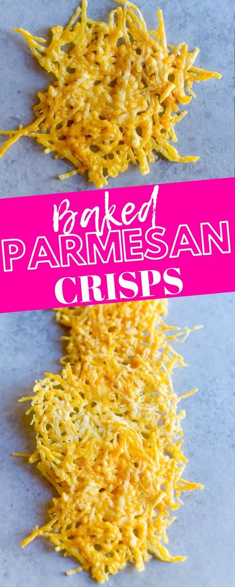 Cheese Crisps Baked, Frico Recipe, Parmesan Crisps Recipe, Parmesan Cheese Crisps, Homemade Cheese Crackers, Parmesan Chips, Dessert Pie Recipes, Homemade Comfort Food, Crackers Recipe