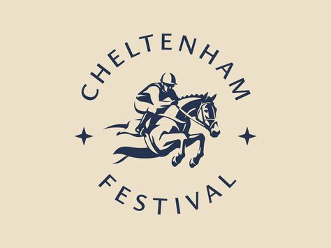 Brand New: New Logo and Identity for Cheltenham Festival by Thisaway