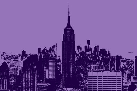 New York From Above, Photo Collage Wall, New York Aesthetic, Collage Wall, Purple Wallpaper, Purple Aesthetic, Empire State Building, Wall Collage, Photo Collage