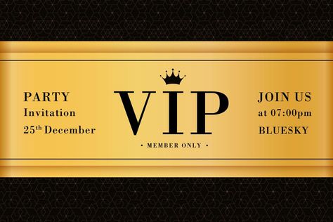 VIP party premium invitation card poster flyer Vip Card Design, Business Letter Format, Member Card, Vip Card, Card Poster, Business Letter, Logo Banners, Cityscape Photos, Heart With Arrow