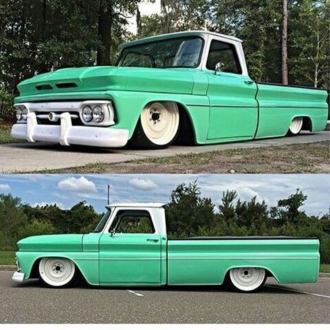 Aaron Kaufman, 1966 Chevy Truck, Classic Cars Trucks Chevy, Gmc Suv, Lowrider Trucks, Vintage Vw Bus, Lowered Trucks, C10 Chevy Truck, C10 Trucks