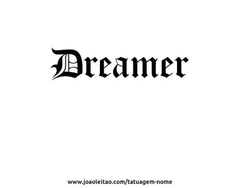 Dreamer Tattoo, Fonts For Logos, Top Free Fonts, Tiger Tattoo Sleeve, Wrist Tattoo Designs, Small Girly Tattoos, Word Tattoo, Text Tattoo