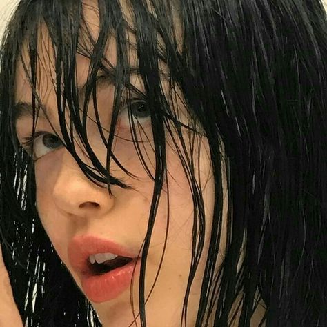 Wet Hair, Close Up, Cell Phone, Hair