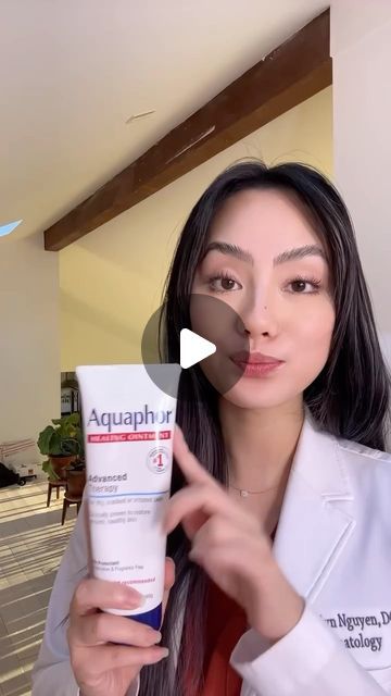 Dr. Madalyn Nguyen 🌻 on Instagram: "#ad A variety of uses for just 1 product, it’s giving ✨versatility✨ Try these Aquaphor Healing Ointment tips and thank me later #HowIAquaphor @AquaphorUS" How To Slug Face With Aquaphor, Aquaphor On Face, Aquaphor Uses Face, Aquaphor Aesthetic, Aquaphor Uses, Aquaphor Healing Ointment, Healing Ointment, Face Wrinkles, Thank Me Later