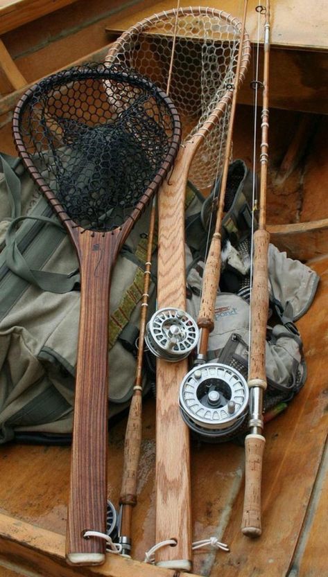 Here’s What Guys Are Pinning on Pinterest (32 Photos) - Suburban Men Canoe Fishing, Fly Fishing Net, Trout Fishing Tips, Bamboo Fly Rod, Elk Antler, Fly Fishing Tips, Fly Fishing Gear, Elk Antlers, Fishing Gift