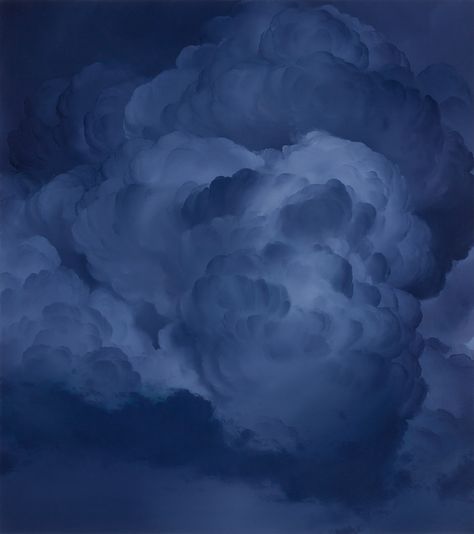 Dark Cloud Aesthetic, Ethereal Clouds Aesthetic, Dark Cloud Painting, Moody Cloud Painting, Blue Aesthetic Dark, Dark Blue Clouds Aesthetic, Witch House, Fantasy Art Landscapes, Frankenstein