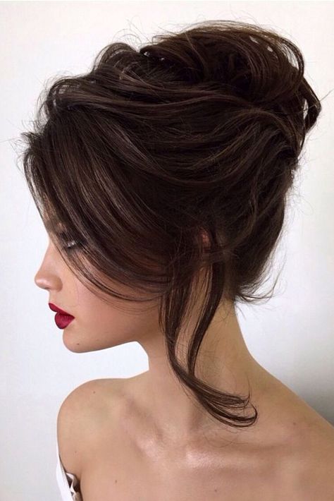 Trendy Wedding Hairstyles, Wedding Hair Inspiration, Penteado Cabelo Curto, Wedding Hairstyles Updo, Wedding Updo, Hair Updo, Wedding Hairstyles For Long Hair, Wedding Hair And Makeup, Bride Hairstyles