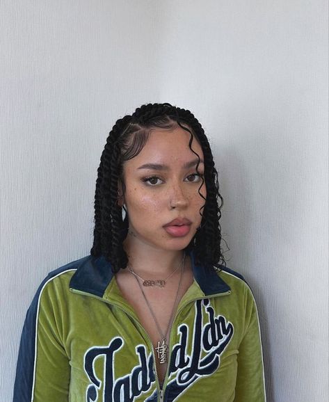 Natural Interview Hairstyles, Braid Inspo Short Hair, Goddess Braids Hairstyles, Faux Locs Hairstyles, Braided Cornrow Hairstyles, Protective Hairstyles Braids, Hair Twist Styles, Pretty Braided Hairstyles, Hairdos For Curly Hair