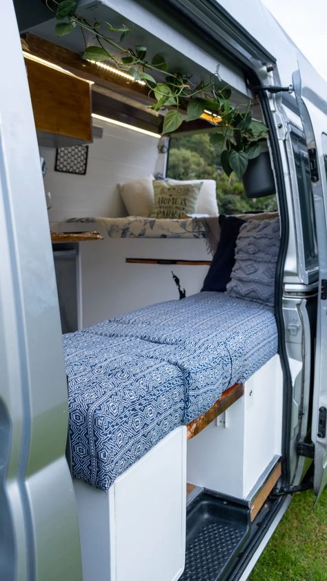 10 Easy Ways to "Quirkify" your Campervan - Camper Van Curtains, Campervan Curtains, Van Curtains, Camping Rules, Campervan Hire, Quirky Kitchen, Van Camper, Build A Camper Van, Build A Camper