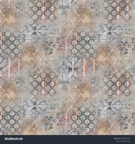 Allover Pattern Seamless Floral Pattern New Stock Illustration 2451775727 | Shutterstock Allover Design Pattern, Negative Pattern, Digital Dress, Seamless Floral Pattern, Allover Pattern, Texture Color, Schedule Design, Pattern Seamless, Color Palette Generator