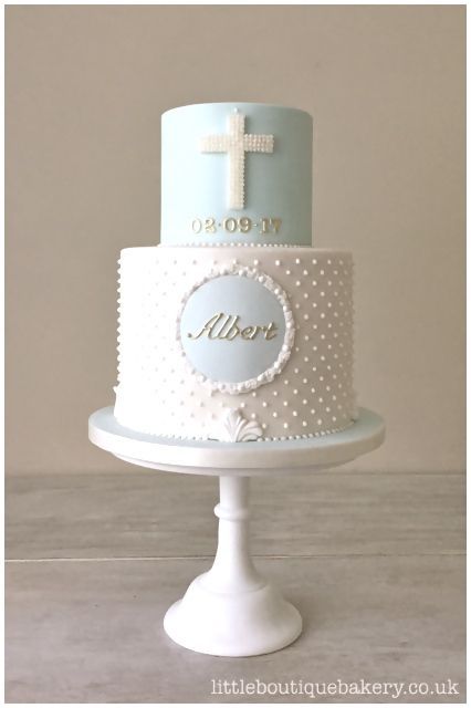 Boy Christening Cake - Baptism Party Ideas Cake Duck, Baby Boy Christening Cake, Baby Dedication Cake, Baptism Desserts, Boy Communion Cake, Baptism Cake Boy, Baptism Party Boy, Baptism Decorations Boy, Dedication Cake