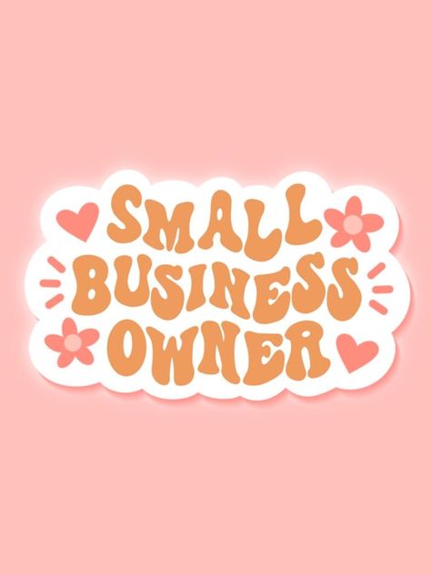 Success Aesthetic, Small Business Owner, Business Owner, Small Business, Flowers, Pink