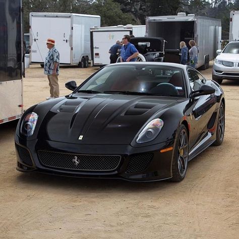 Ferrari 599 GTO 599 Gto, Expensive Sports Cars, Ferrari 599, Ferrari California, Ferrari 488, Cool Sports Cars, Ferrari Car, Koenigsegg, Black Car