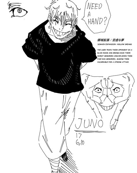 Jjk Concept Art, Jjk Villain, Villain Ideas Character Design, Villain Oc Art, Villain Ocs, Villain Reference, Avatar Airbending Poses, Villain Character Design, Villain Oc