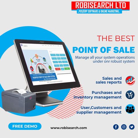 Our point of sale system will help manage sales, inventory,purchases and supplier management. Call 0780655987 Supplier Management, Point Of Sale System, Erp System, Inventory Management, Point Of Sale, Social Media Design, Business Ideas, Ui Design, Online Marketing