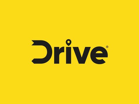 Drive - Rideshare Taxi Service Logo by Studio Beast on Dribbble Transportation Logo, Drive Logo, Car Logo Design, Automotive Logo Design, Logo Car, Automotive Logo, Service Logo, Car Logo, School Logo