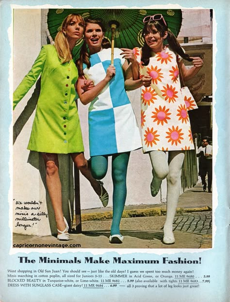 https://flic.kr/p/rbj8st | 1968 teen magazine/aldens catalog fashion spread 6 | the minimals make maximum fashion! 60s Mod Fashion, 60’s Fashion, Fashion 60s, Women In Dresses, 1960 Fashion, 60s 70s Fashion, Fashion 1960s, 60s And 70s Fashion, Teen Magazine