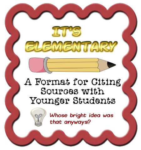 Classroom Freebies: It's Elementary ... Citing Sources Cite Sources, Library Lesson Plans, Library Media Specialist, Library Research, Library Media Center, Citing Sources, Elementary School Library, Works Cited, Library Skills