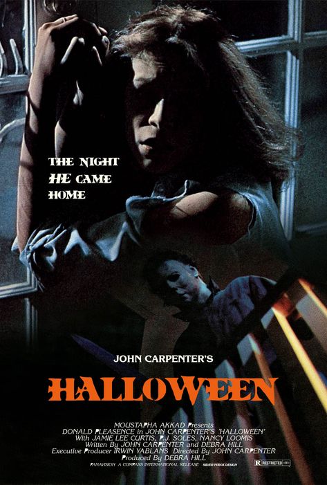 HALLOWEEN Halloween 1978 Poster, Halloween Franchise, John Hill, John Carpenter Halloween, Donald Pleasence, Halloween 1978, Halloween Film, The Boogeyman, Horror Posters