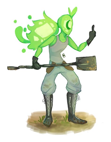 Novakid by benignantInferno on DeviantArt Starbound Fanart, Novakid Starbound Art, Slime Person Character Art, Slime Person, Slime Character Design Male, Plasmoid Dnd Art, Earth Genasi, Dnd Dragons, Alien Design