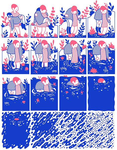 It's Nice That | Evan Cohen breaks the boundaries of comics grids as an additional narrative Evan M Cohen, I Am Tired, Am Tired, Comic Layout, Graphic Novel Art, Arte Inspo, Comic Panels, Comic Illustration, Illustrations And Posters