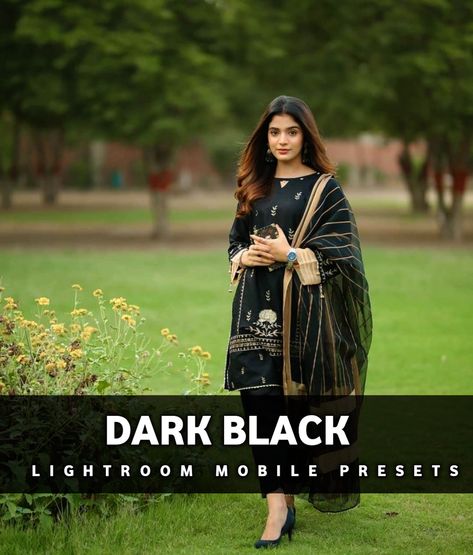 Dark Black Lightroom Presets 2023 Free Lightroom Preset by NICK TECHNICAL - dakolor Laiba Khan Dresses, Laiba Khan Pakistani Actress, Kurti Poses, Friend Dp, Simple Mehndi Dresses, Bride Images, Laiba Khan, Indian Portrait, Traditional Girl