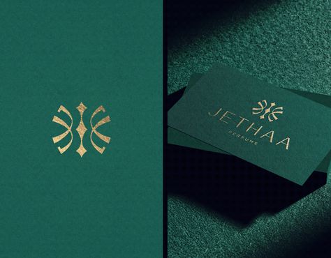 Jethaa on Behance Green Gold Packaging, Branding Design Logo Luxury, Elegant Logo Design Branding, Luxury Design Graphic, A Beauty Logo, W Logo Design, Cool Logo Design, Elegant Logos, Luxurious Logo