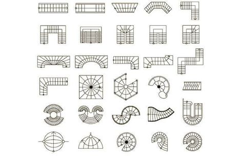 Creative Modern Staircase Design Ideas Dnd Details - Engineering Discoveries Stairway Design Ideas, Stairs Floor Plan, Staircase Layout, Stair Layout, Floor Plan Symbols, Modern Staircase Design, درج السلم, Staircase Design Ideas, Stair Plan