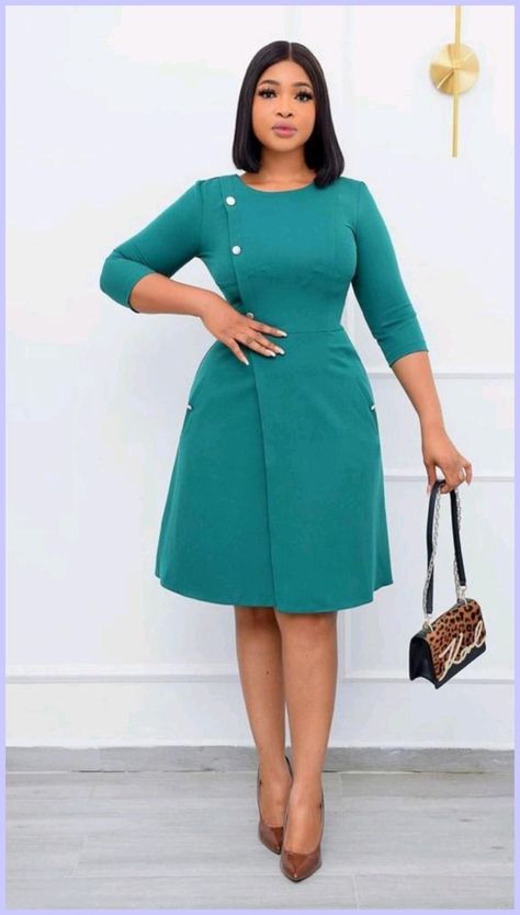 Office Dresses For Women Work Attire, Corporate Dresses Classy Work Outfits, Corporate Dresses Classy, Official Dresses For Work, Dresses For Women Classy, Corporate Gowns, Official Dresses, Fashionable Work Outfit, Classy Gowns