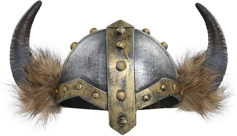 Amazon.com: Fun Costumes Women's Horned Viking Faux Fur Trimmed Helmet: Clothing 2 People Halloween Costumes, 4 People Halloween Costumes, 4 Person Halloween Costumes, 2 Person Halloween Costumes, 3 People Halloween Costumes, Vikings Art, Viking Pictures, Vikings Lagertha, Viking Party