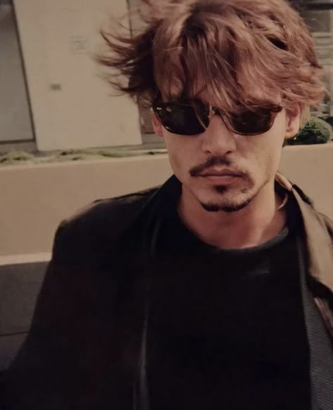 Winona Forever, Johnny Depp, A Black, A Man, Long Hair, Hair, Black