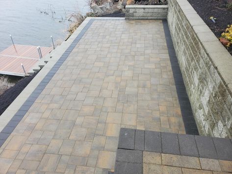 #Belgard #catalinagrana #paverpatio #backyardinspo #backyardinspiration #patio #outdoorliving Belgard Victorian Pavers, Belgard Pavers, Yard Remodel, Paver Patios, Landscape Pavers, Fire Pit Landscaping, Screen Porch, Backyard Remodel, Backyard Inspiration