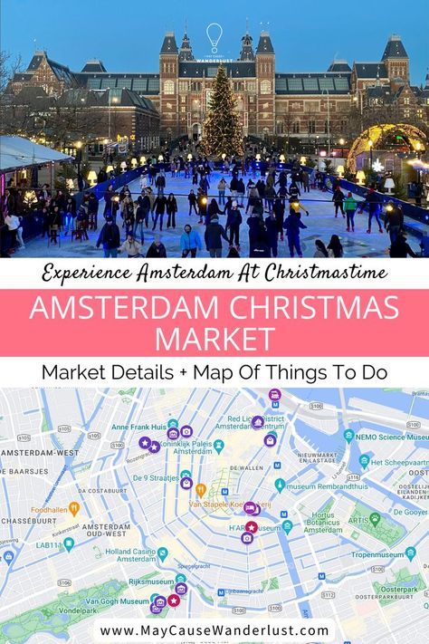 Amsterdam Christmas Market: market details, dates + map of things to do | Christmas Markets Amsterdam | Christmas In Amsterdam | Christmas Markets In The Netherlands | Amsterdam Christmas Market | Amsterdam Christmas Markets | Christmas Market Amsterdam | Christmas Markets In Amsterdam | Christmas Market In Amsterdam | What To Do In Amsterdam In December | Amsterdam Xmas Markets | Christmas Markets Amsterdam Dates December Amsterdam, Amsterdam In December, Ice Village, Amsterdam What To Do, Amsterdam Market, Amsterdam Christmas, What To Do In Amsterdam, Amsterdam Travel Guide, To Do In Amsterdam