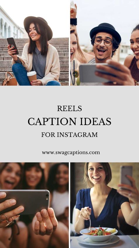 BEST Instagram Reels Captions And Quotes In 2022 Reels Instagram Caption, Quotes For Reels Instagram, Caption For Reels Instagram, Reels Caption Ideas, Instagram Reels Captions, Reel Captions Instagram, Memories Caption, Good Captions, Unique Captions