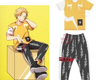 Mha Inspired Outfits, Denki Kaminari, Anime Inspired Outfits, Casual Cosplay, Birthday Wishlist, Anime Shirt, Inspired Outfits, Cosplay Outfits, Anime Inspired