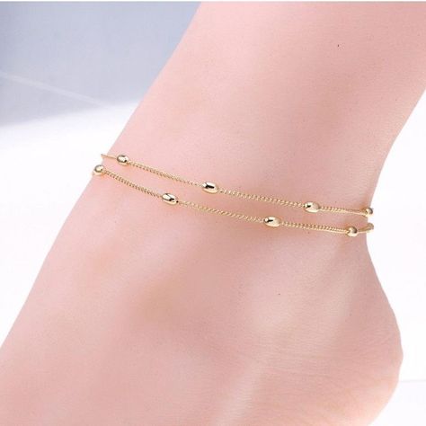 Anklets Gold Designs, Ankle Bracelets Gold, Leg Jewelry, Gold Bracelet Simple, Anklet Designs, Ankle Jewelry, Women Anklets, Ankle Chain, Gold Anklet