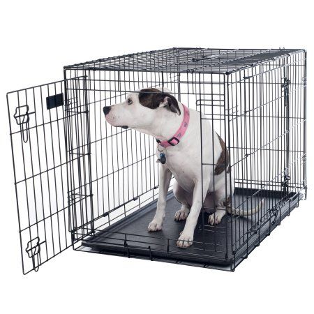 Cage For Dogs, Cute Black Dog, Medium Dog Crate, Airline Pet Carrier, Pet Kennels, Wire Dog Crates, Basket And Crate, Dog Cages, Pet Crate