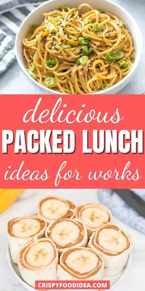 Packed Lunch Ideas For Work Healthy Recipes, Easy Lunch Ideas For Work Sandwiches, Last Minute Lunch Ideas For Work, Simple Easy Lunches For Work, Vegetarian Quick Lunch Ideas, Roll Ideas Lunch, Clinical Lunch Ideas, Healthy Lunches For Adults, Simple Cold Lunches For Work