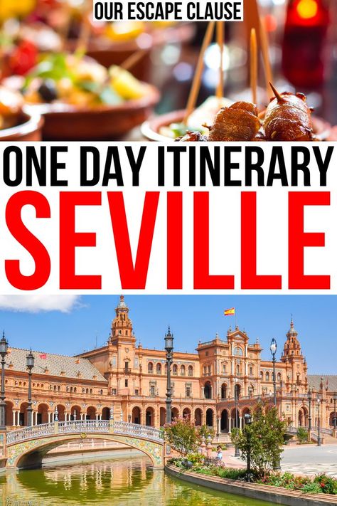 Backpack Through Europe, Spain Itinerary, European City Breaks, Seville Spain, Southern Europe, Bucket List Destinations, City Break, Andalusia, Spain Travel