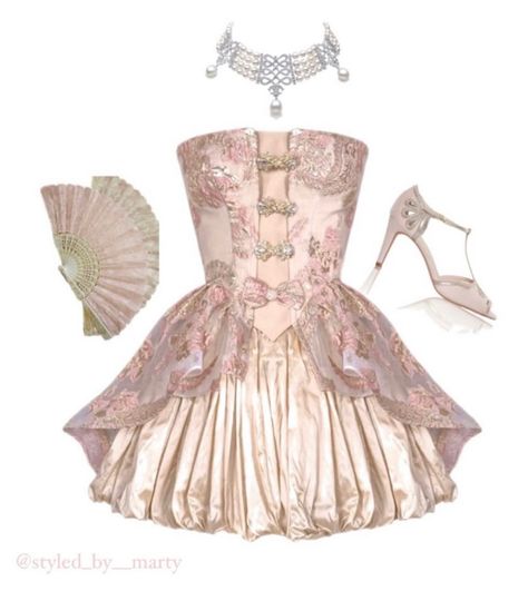 #arianagrande #princess #inspiration #inspired #styleideas #outfitstyle #outfitboard #dollcore #ballet #outfits Princess Inspired Outfits, Prom Dress Inspiration, Virtual Stylist, Fairytale Dress, Princess Outfits, Virtual Fashion, Swaggy Outfits, Mode Vintage, Stage Outfits