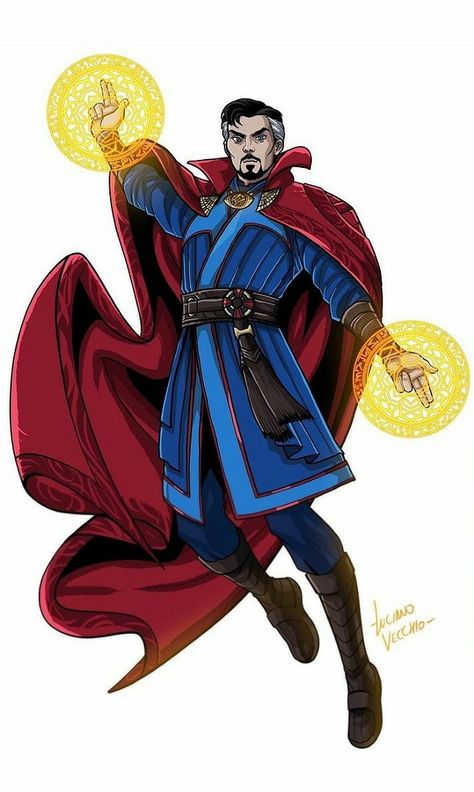 Doctor Strange Drawing, Mystical Characters, Doctor Strange Comic, Doc Strange, Superhero Ideas, Doctor Strange Art, Marvel Character Design, Strange Art, Defenders Marvel