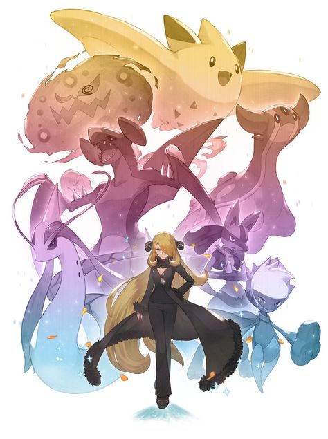 ODD on Twitter: "シロナ（Cynthia）【⚫︎⚫︎⚫︎⚫︎⚫︎⚫︎⚫︎】 #ダイパ15周年… " Elesa Pokemon, Latios Pokemon, Calin Gif, Pokemon Cynthia, Pokemon Platinum, Pokemon Champions, Gym Leaders, Pokemon Teams, All Pokemon