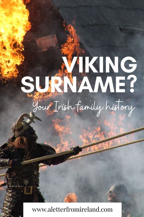 So many of the towns and cities in Ireland were first settled by the Norse – including the town of Wicklow itself. Check a full list of Viking Surnames and find yours there! Norse Mythology Names, Family Tree Cross Stitch, Mythology Names, Genealogy Ireland, Genealogy Chart, County Wicklow, Family Tree Genealogy, History Research, Irish History