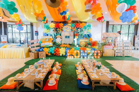 Filipino First Birthday Parties, Pinoy Fiesta Theme Party, Philippine Fiesta, Filipino Birthday, Pinoy Fiesta, Fiesta Birthday Party, 21st Birthday Decorations, Fiesta Theme Party, Happy Birthday Template